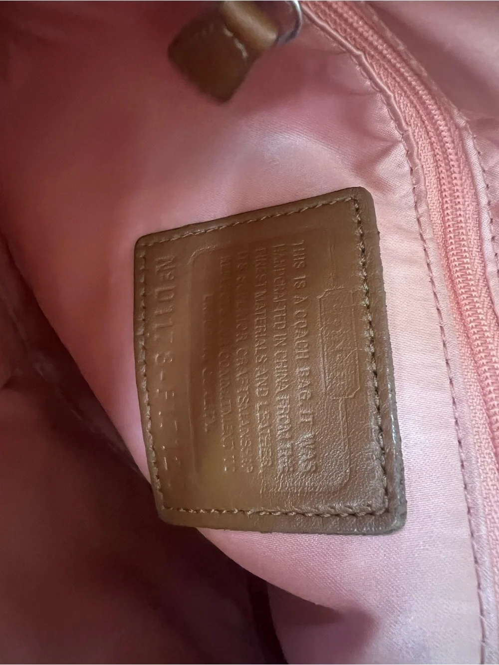 Coach light khaki